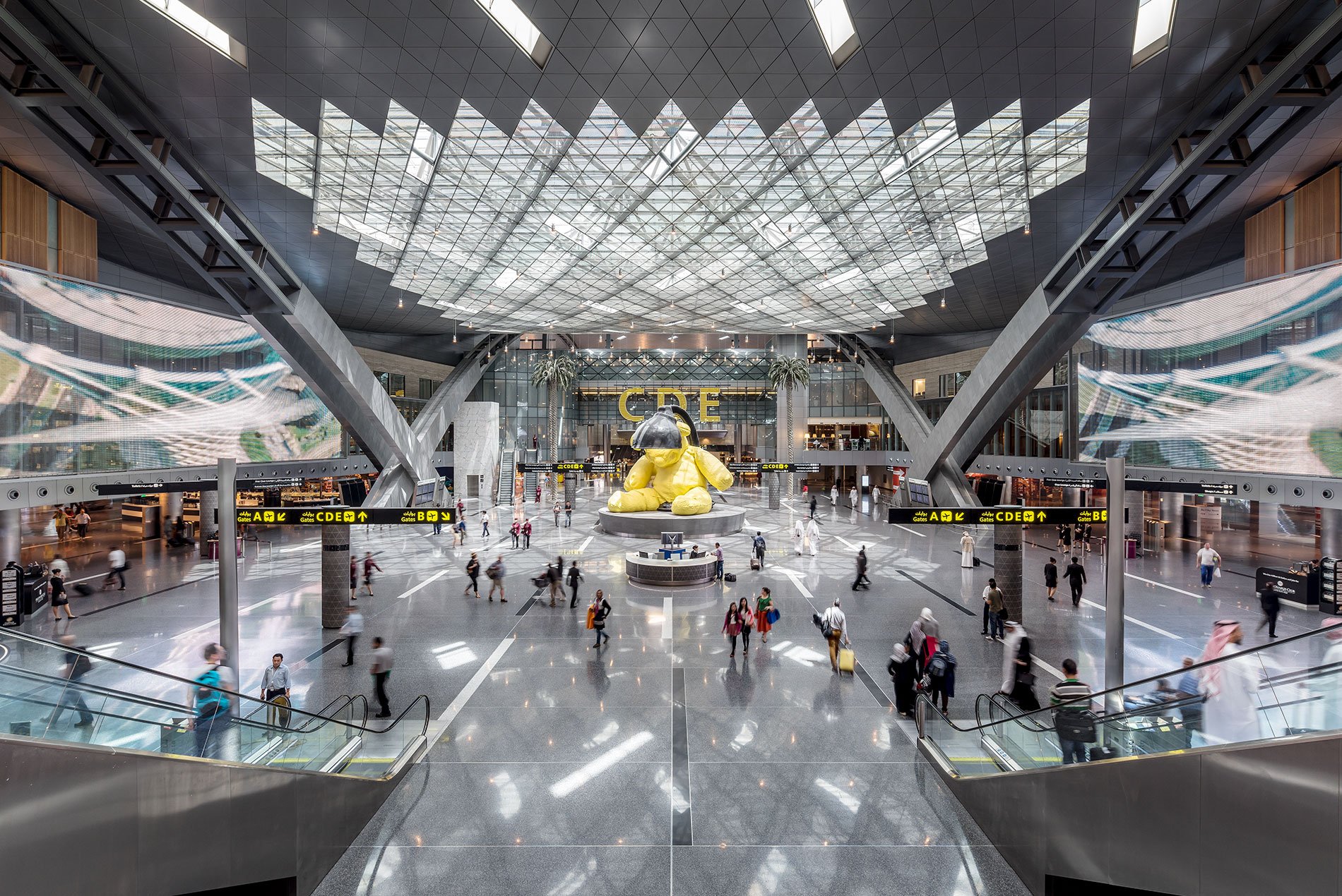 Hamad International Airport Named World's Best Airport for 2021 - HOK