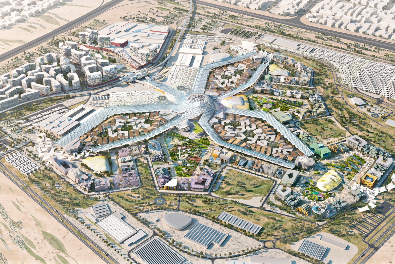 Dubai Expo 2020 Master Plan AERIAL 1900 1600x1069 