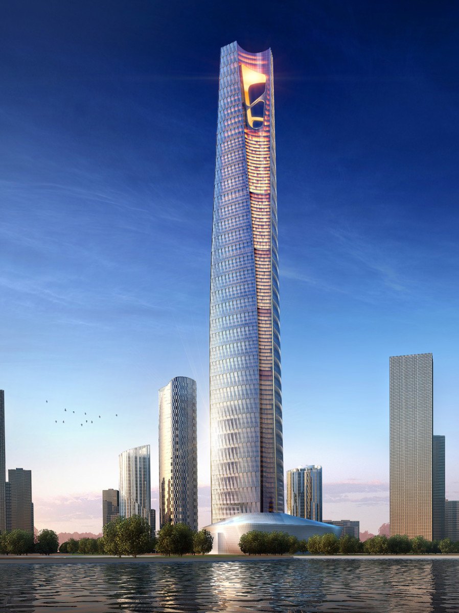 Greenland Dalian East Harbor Tower - HOK