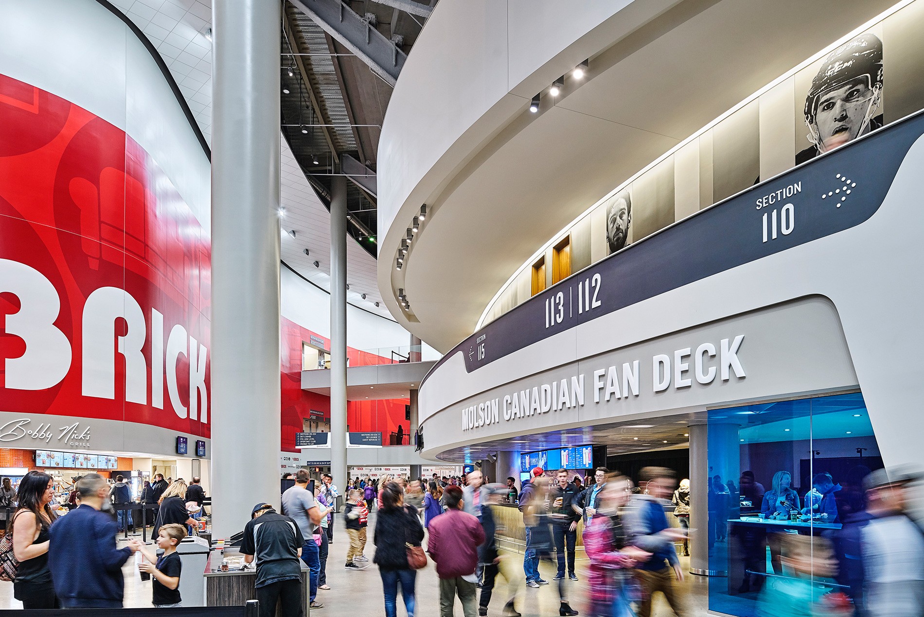 Rogers Place And The ICE District HOK   Rogers Place Concourse 1900 