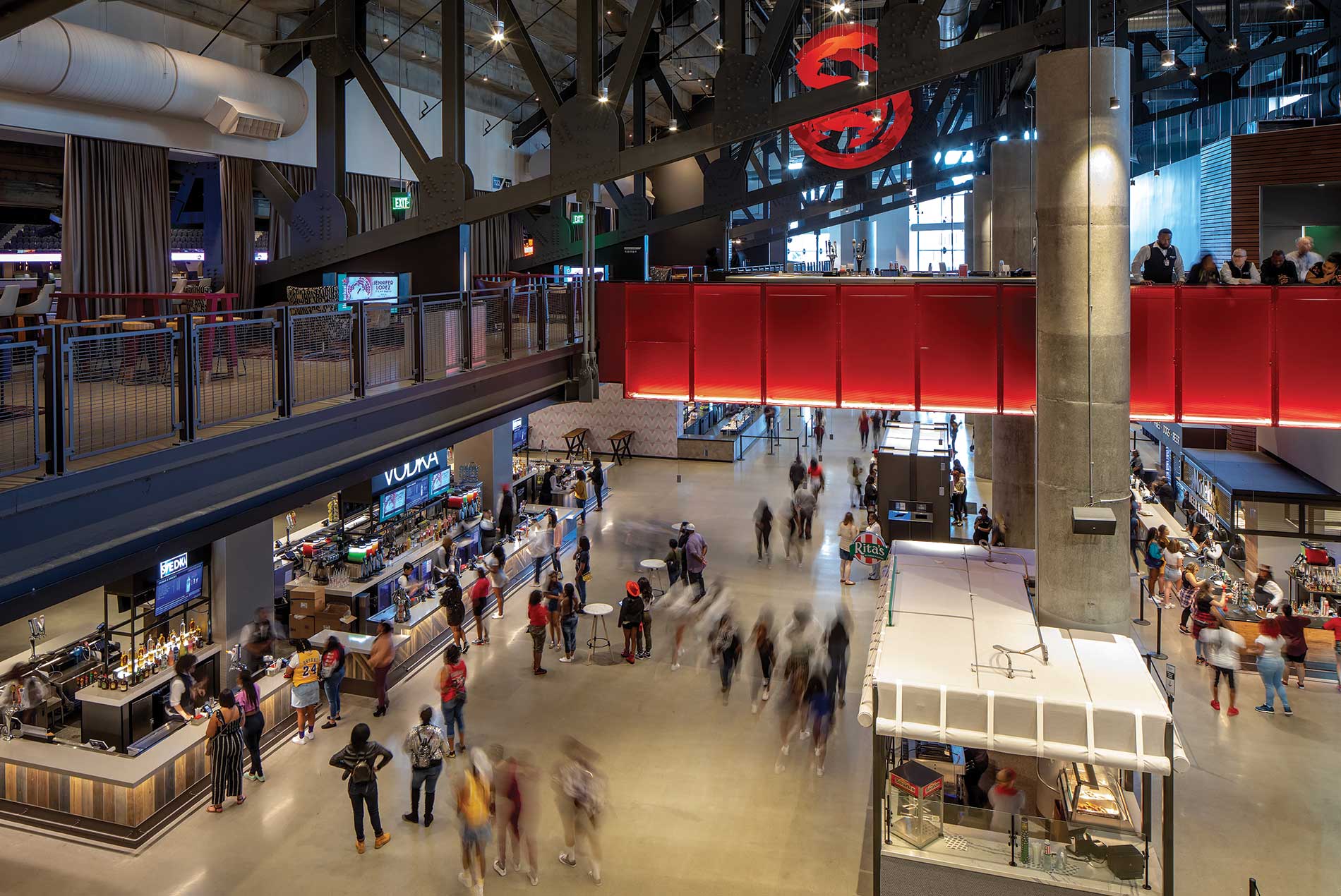 Impressive renovation makes Atlanta Hawks' State Farm Arena feel