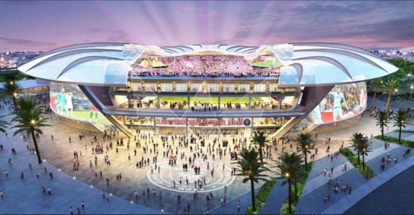 New Renderings Released of Major League Soccer Stadium for Inter Miami ...