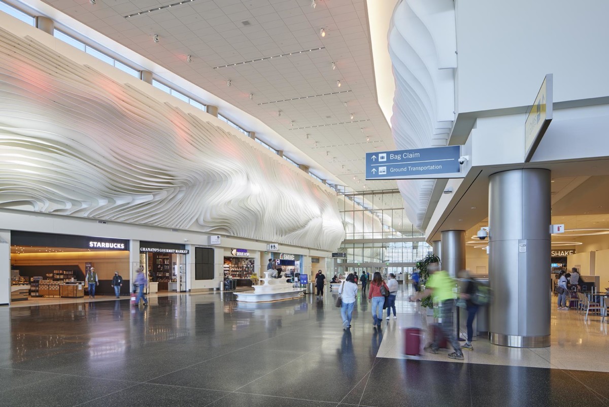 Salt Lake City International Airport Passenger Terminal HOK   SLC PhotoByBruceDamonte 09 1200x802 