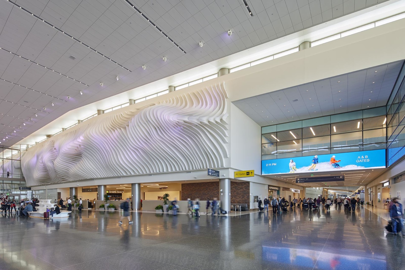 Salt Lake City International Airport Passenger Terminal Hok