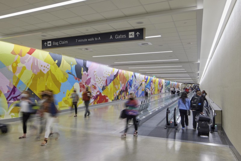 Salt Lake City International Airport Passenger Terminal HOK   SLC PhotoByBruceDamonte 31 800x535 