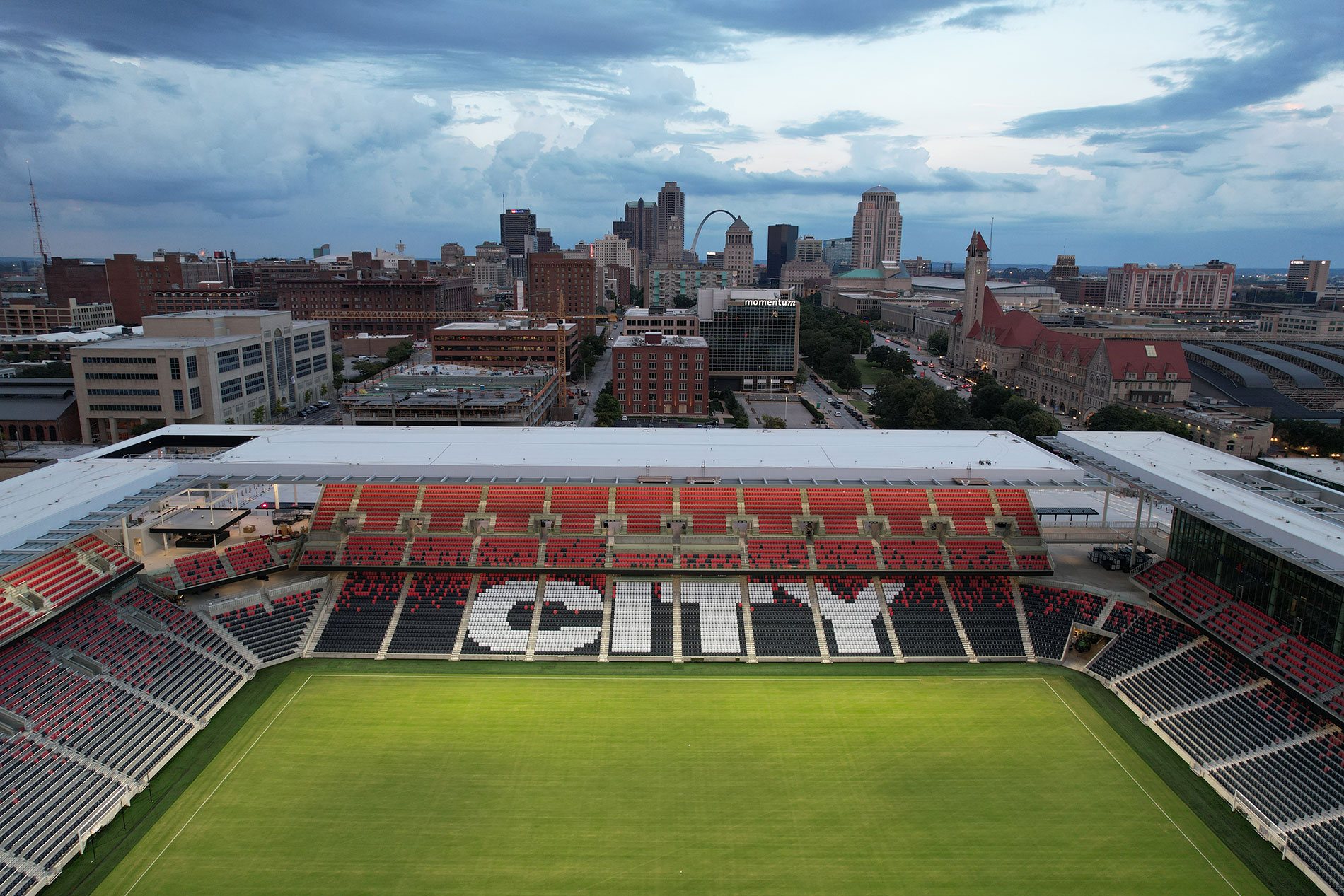 New Stadium for Major League Soccer's St. Louis CITY SC Hosts Inaugural  Match - HOK