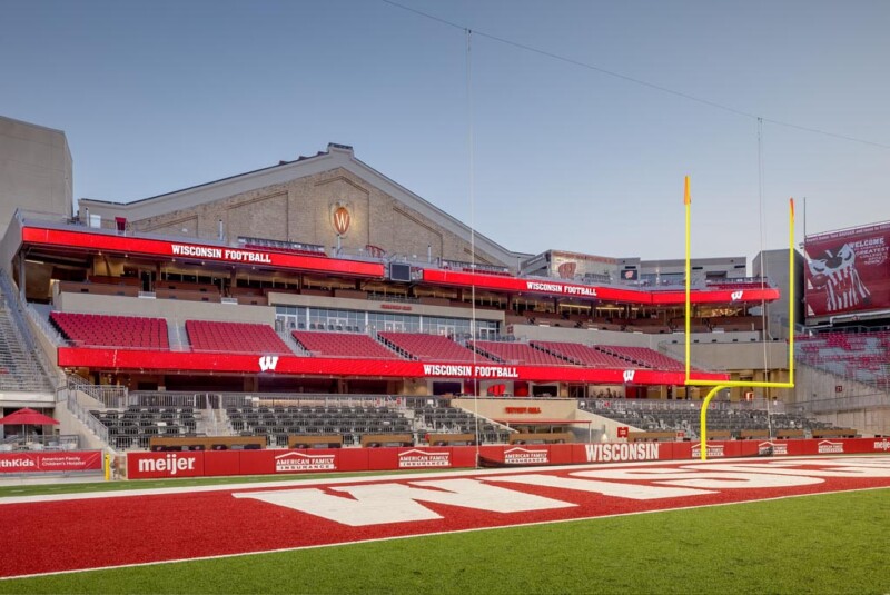 University Of Wisconsin Camp Randall Stadium South End Zone Renovation Hok 