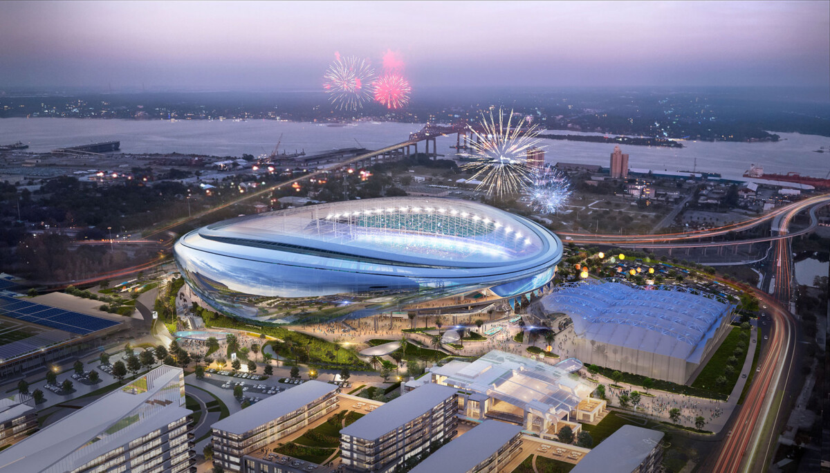 Jacksonville Jaguars Unveil Plans for Stadium of the Future - HOK