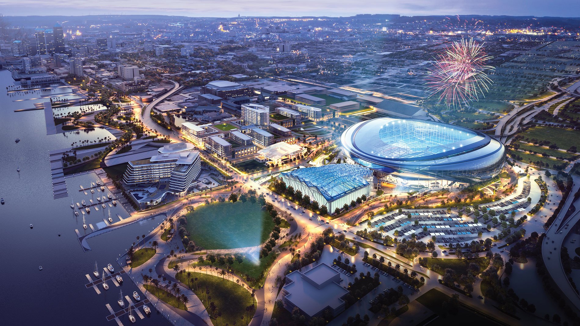 Jacksonville Jaguars Unveil Plans for Stadium of the Future - HOK