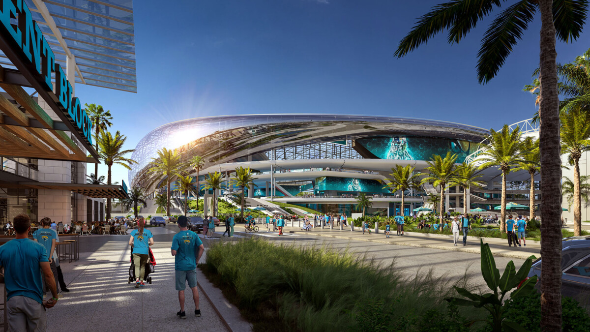 Jacksonville Jaguars Unveil Plans for Stadium of the Future - HOK