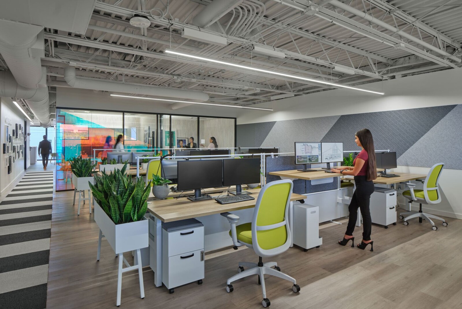 How HOK Is Designing Its Offices to Support Hybrid Work, Collaboration ...